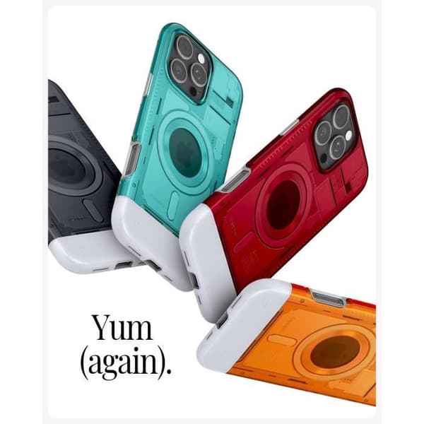 Coque för iPhone 16 Pro Max Spigen Classic C1 MagFit Grafit