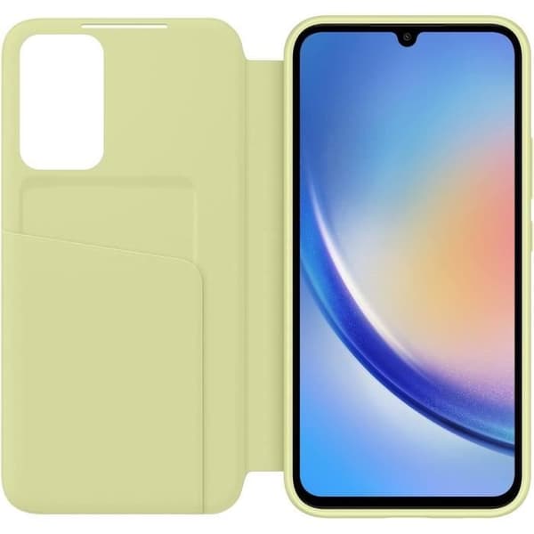 SAMSUNG Smart S View Galaxy A34 5G Fodral Ljusgrön
