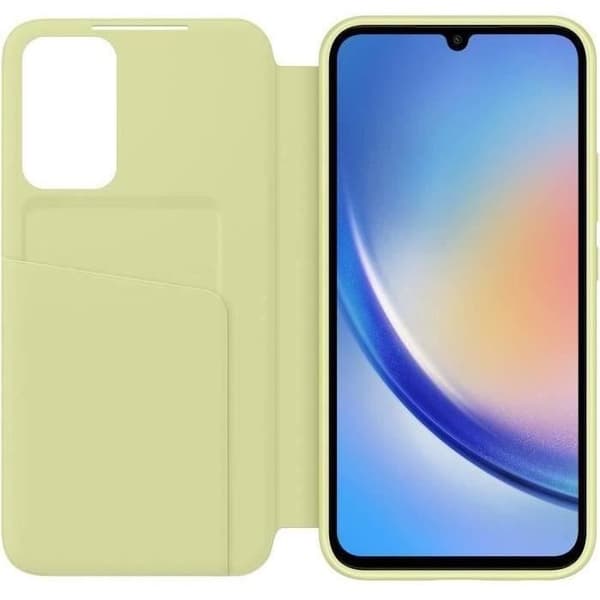 SAMSUNG Smart S View Galaxy A34 5G Fodral Ljusgrön