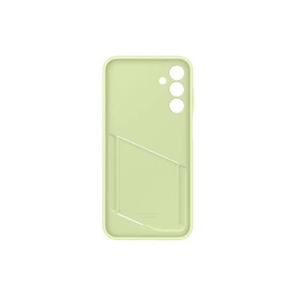Samsung mobiltelefonfodral och skal med korthållare till Galaxy A15 4G/5G Ljusgrön