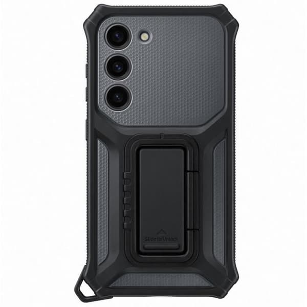 SAMSUNG Förstärkt fodral avtagbart stöd Galaxy S23 Grey