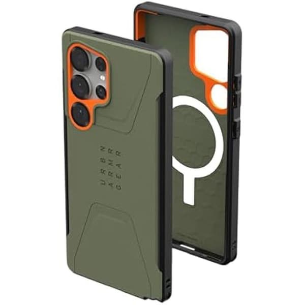 Hölster - URBAN ARMOR GEAR - Samsung Galaxy S25 Ultra - Stötskydd - Kompatibel med MagSafe - Förbättrad design
