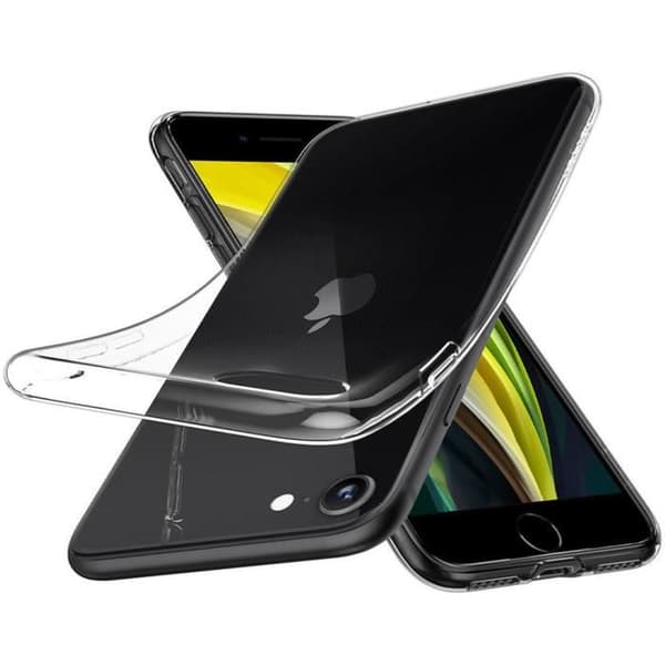 Coque - SPIGEN - Crystal Flex - Ultra-tunn - Flexibel - Transparent - iPhone SE (2020) / 8 / 7