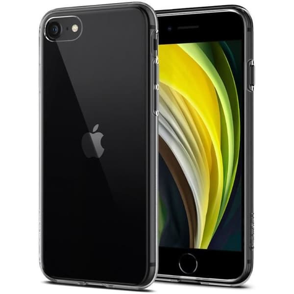 Coque - SPIGEN - Crystal Flex - Ultra-tunn - Flexibel - Transparent - iPhone SE (2020) / 8 / 7