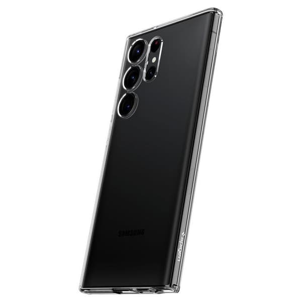 Fodral - Spigen - Liquid Crystal - Transparent - TPU - Fallskydd