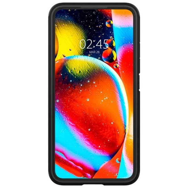 Fodral - SPIGEN - Tuff rustning - Svart - Dual Layer Protection - Integrerat stöd