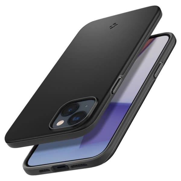 Tunn passform iPhone 14 fodral Svart Spigen