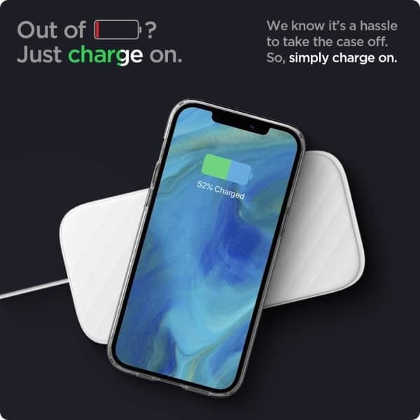 Skal till iPhone 11 - Spigen - Liquid Crystal - Transparent - Stötsäkert skydd - Mjukt