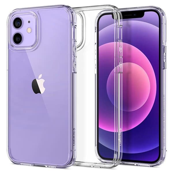 Skal till iPhone 11 - Spigen - Liquid Crystal - Transparent - Stötsäkert skydd - Mjukt