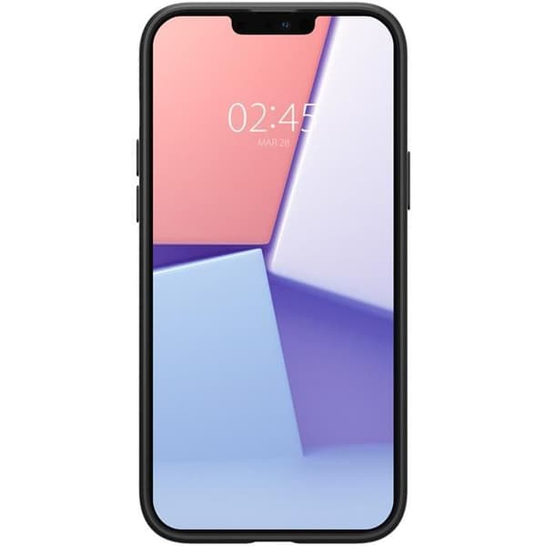Fodral - SPIGEN - Liquid Air™ - iPhone 13 Pro - Svart - Stöt- och repskydd