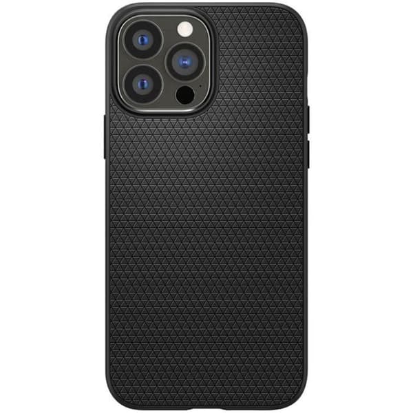 Fodral - SPIGEN - Liquid Air™ - iPhone 13 Pro - Svart - Stöt- och repskydd
