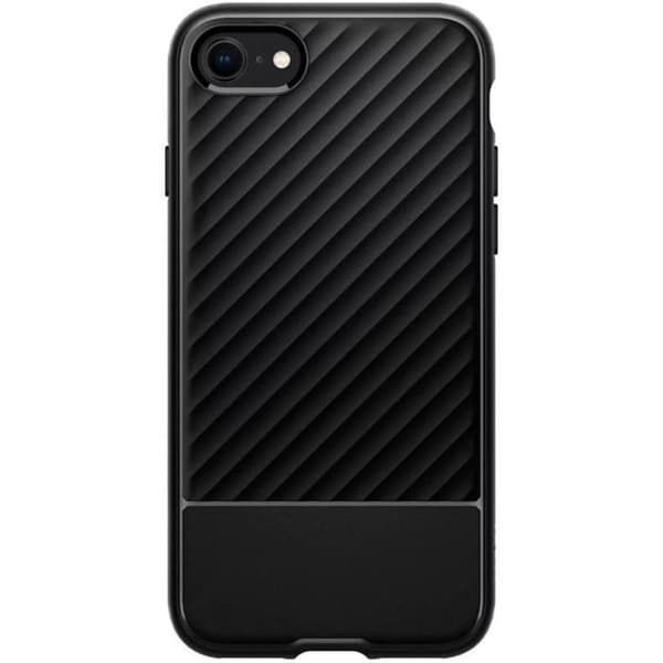 Coque Spigen Core Armor för iPhone SE (2020) - 8 - 7 - svart