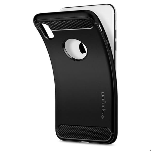 Skyddsfodral - Spigen - iPhone XR - Anti-Shock - Motståndskraftig - Mjuk