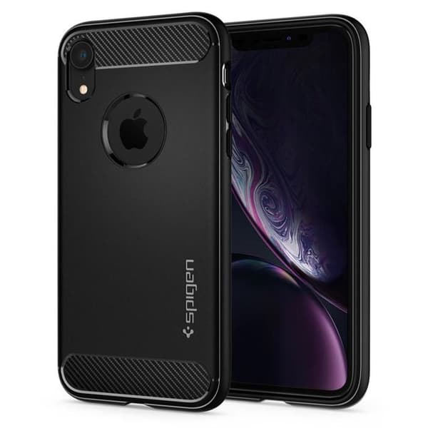 Skyddsfodral - Spigen - iPhone XR - Anti-Shock - Motståndskraftig - Mjuk