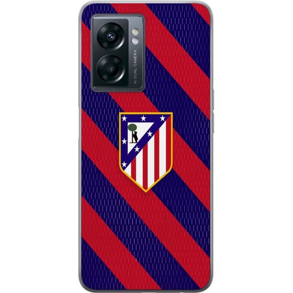 OnePlus Nord N300 Läpinäkyvä kuori Atletico Madrid