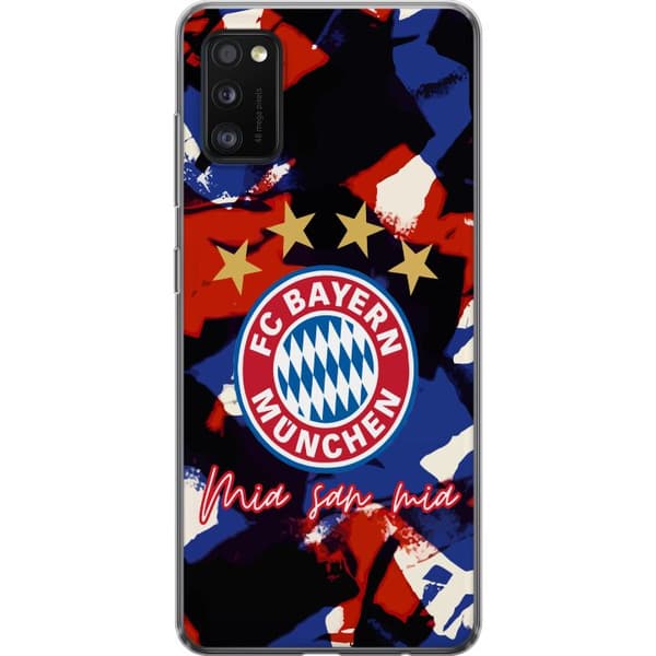 Samsung Galaxy A41 Läpinäkyvä kuori FC Bayern Munich