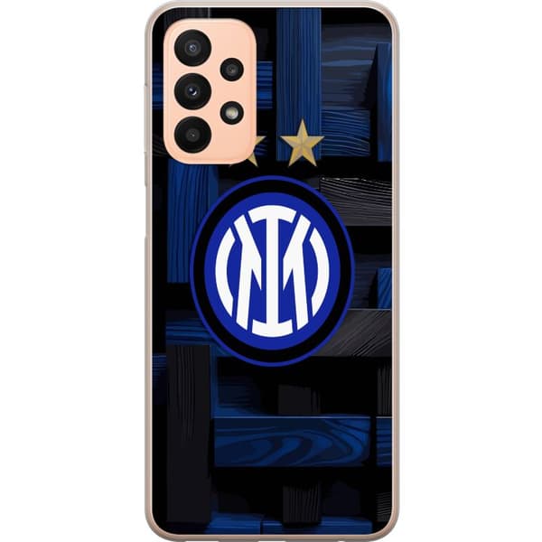 Samsung Galaxy A23 Läpinäkyvä kuori Inter Milan