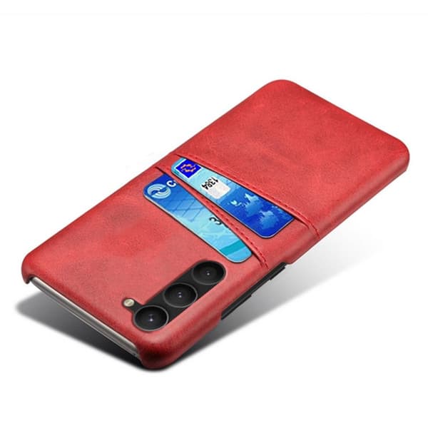 Korthållare Samsung S24 skal mobilskal hål laddare hörlurar