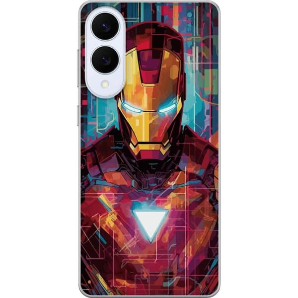 Samsung Galaxy S25 Edge Läpinäkyvä kuori Iron Man