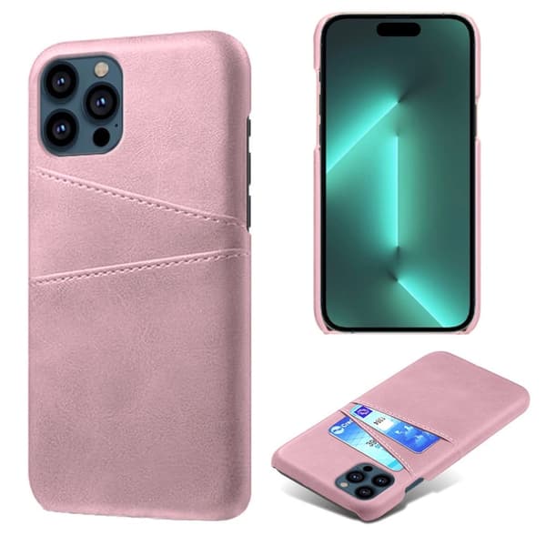 Korthållare Iphone 14 Pro skal mobilskal hål laddare hörlurar