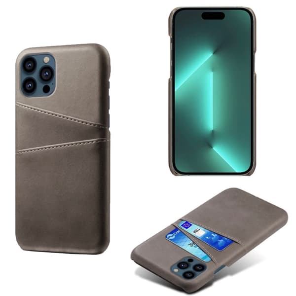 Korthållare Iphone 14 Pro Max skal mobilskal hål för laddare