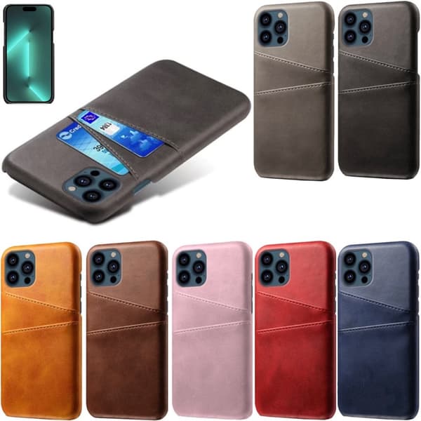 iPhone 15 Pro Max skal mobilskal kortfack