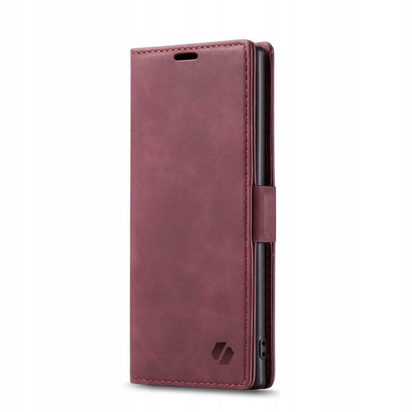 Spacecase Plånbok Galaxy Note 10 Fodral Crayon Cover Röd