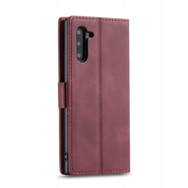 Spacecase Plånbok Galaxy Note 10 Fodral Crayon Cover Röd