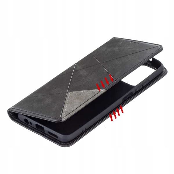Zaps Origami Case Til Xiaomi Redmi Note 10 10S Sort Case