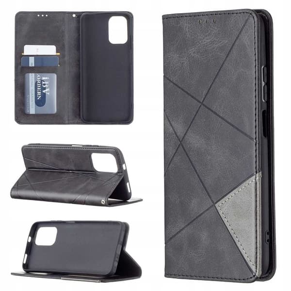 Zaps Origami Case Til Xiaomi Redmi Note 10 10S Sort Case