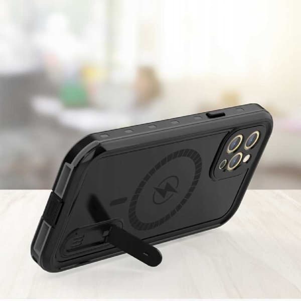 Rød Peper Magsafe Tasker Til Iphone 12 Pro Max Case Sort
