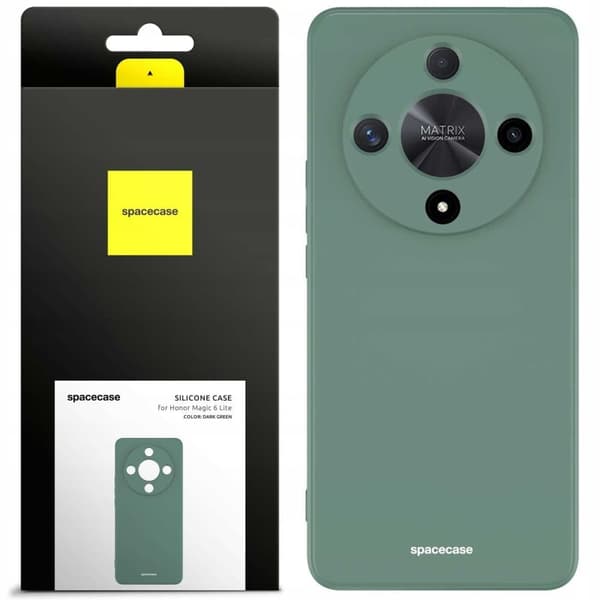 Spacecase Silikonevesker For Honor Magic 6 Lite Mørkegrønn