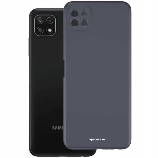 Spacecase Silikonevesker For Samsung Galaxy A22 5G Svart