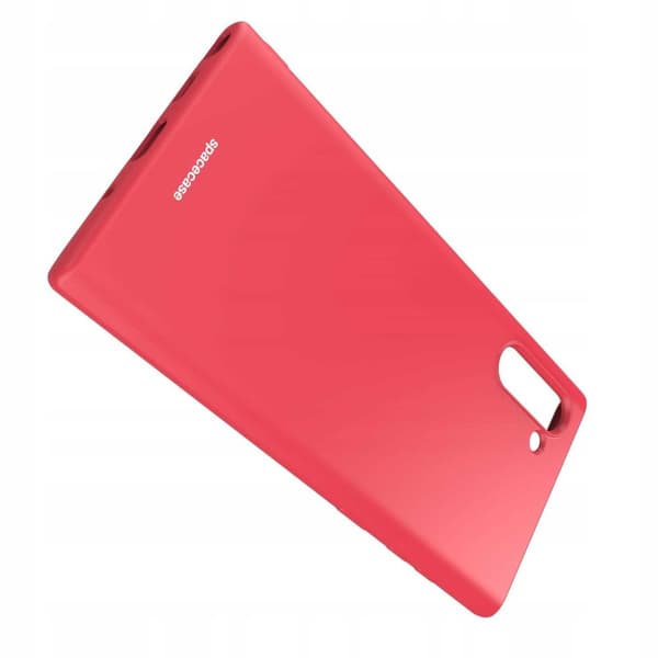 Spacecase Silikonevesker For Samsung Galaxy Note 10 Rød