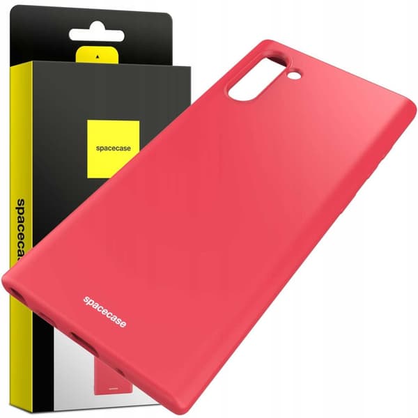 Spacecase Silikonevesker For Samsung Galaxy Note 10 Rød