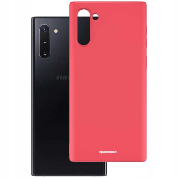 Spacecase Silikonevesker For Samsung Galaxy Note 10 Rød