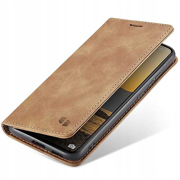 Spacecase Lomppakotelo Poco X6 Rm Note 13 Pro 5G Coffee -Laitteelle