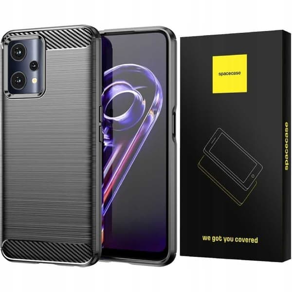 Spacecase Case Cover Til Realme 9 5G 9 Pro Sort