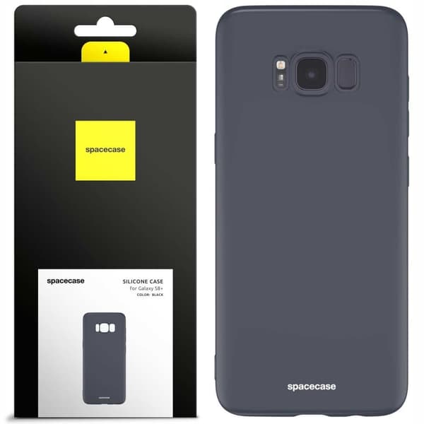Spacecase Silikonevesker For Samsung Galaxy S8+ Svart