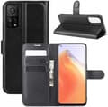 Miniatyrbild 1 av 6: Litchi Case Cover Till Xiaomi Mi 10T 10T Pro Black
