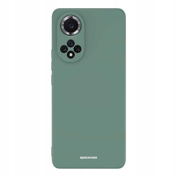 Spacecase Silikonikuoro Huawei Nova 9 Tummavihreälle Kansile