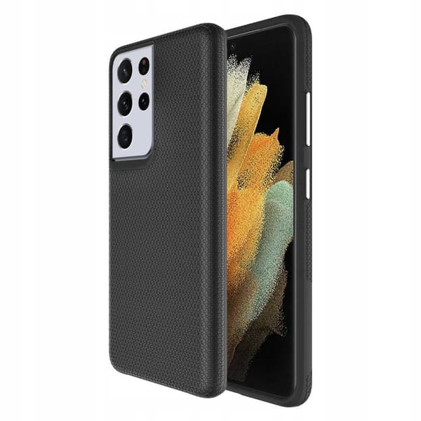 Spacecase Case Cover Till Samsung Galaxy S21 Ultra Black