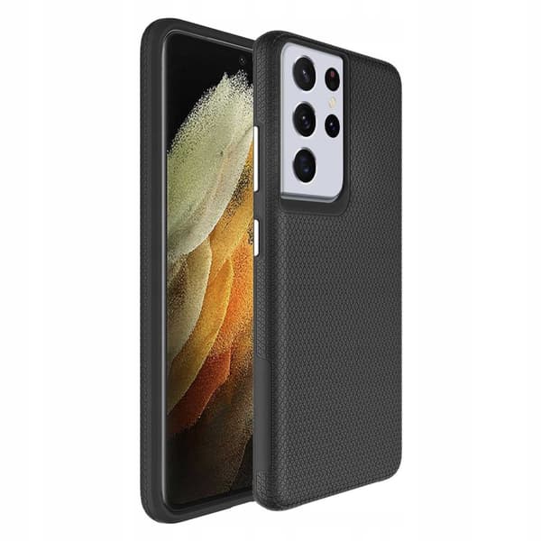 Spacecase Case Cover Till Samsung Galaxy S21 Ultra Black