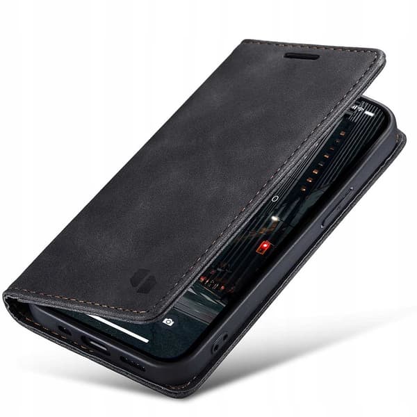Spacecase Wallet Case For Iphone 14 Pro Max Case Svart