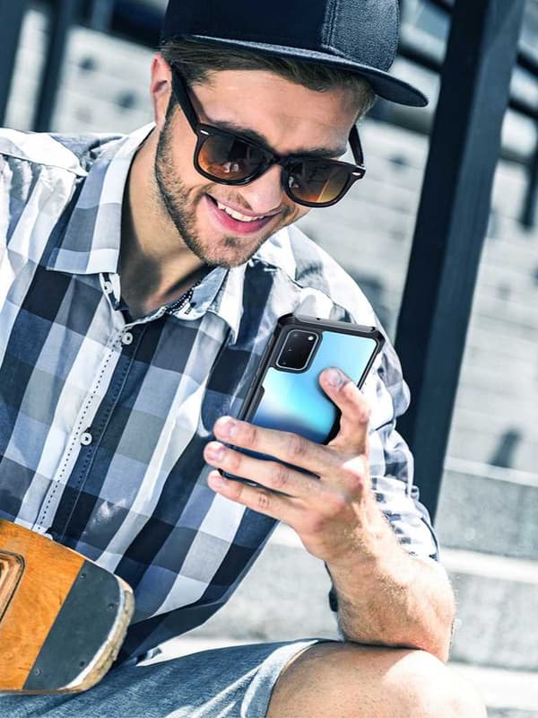Spacecase Case Til Samsung Galaxy S20 Beetle Black