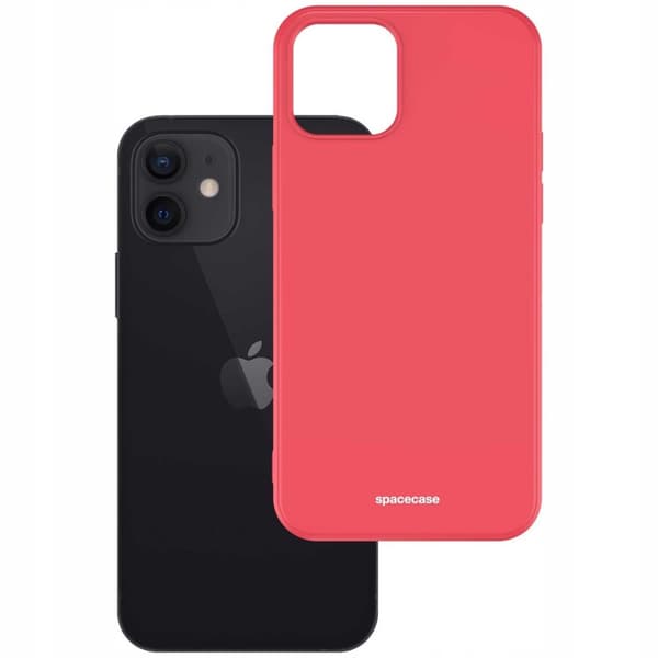 Spacecase Silikonevesker For Iphone 12 Mini Rødt Deksler