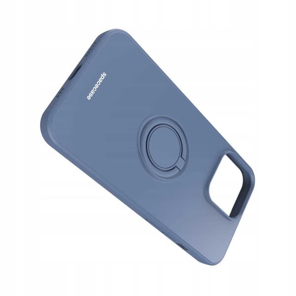 Spacecase Silikonringeteske For Iphone 13 Pro Blue Beskyttelse