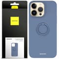 Miniatyrbilde 1 av 9: Spacecase Silikonringeteksel For Iphone 14 Pro Max Blått Deksler