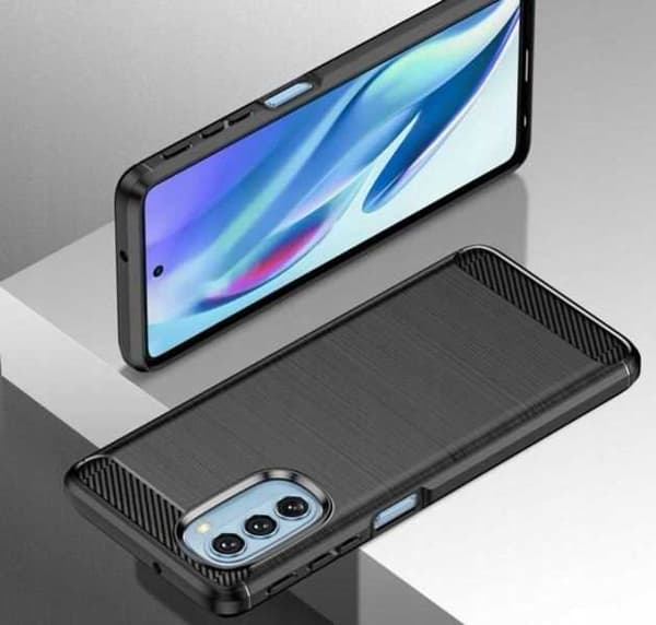 Spacecase Case Deksel For Motorola Moto G51 5G Black Carbon