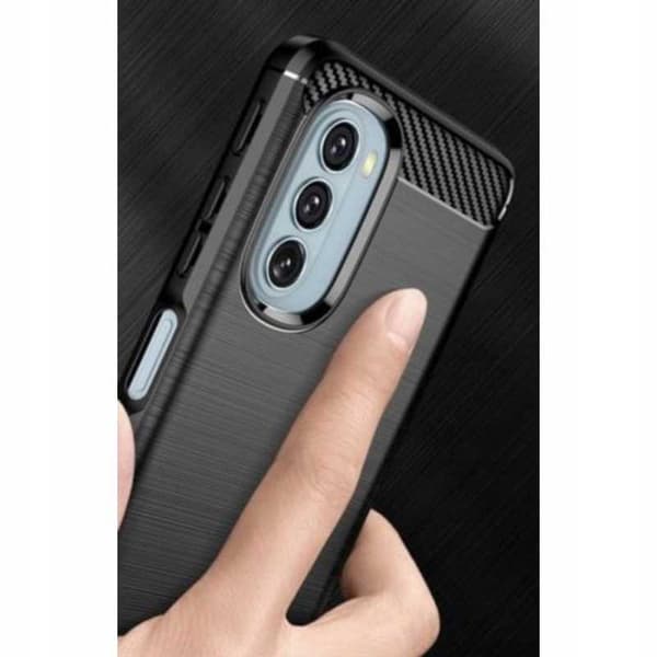 Spacecase Case Deksel For Motorola Moto G51 5G Black Carbon
